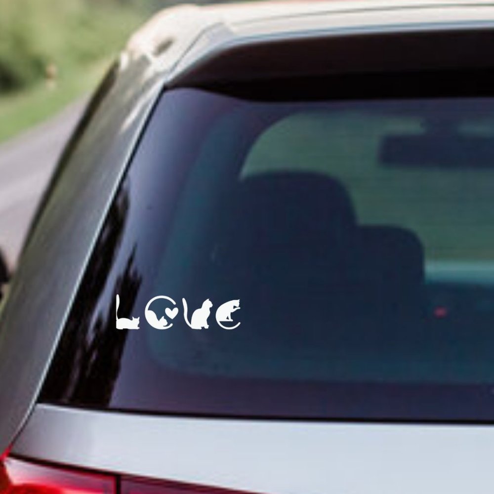 Funny, Sassy Cat- Vinyl Decals Car, Laptop, Windows, Phone Case Sticker